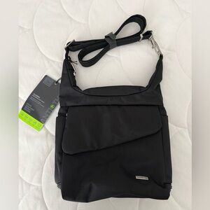 SOLD - NWT Travelon Black Anti-Theft Crossbody Bag